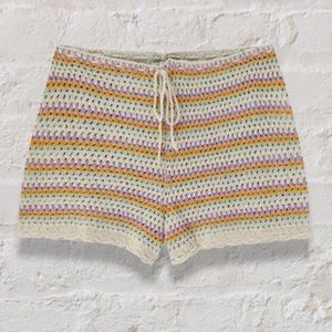 Pull & Bear Crocheted Shorts